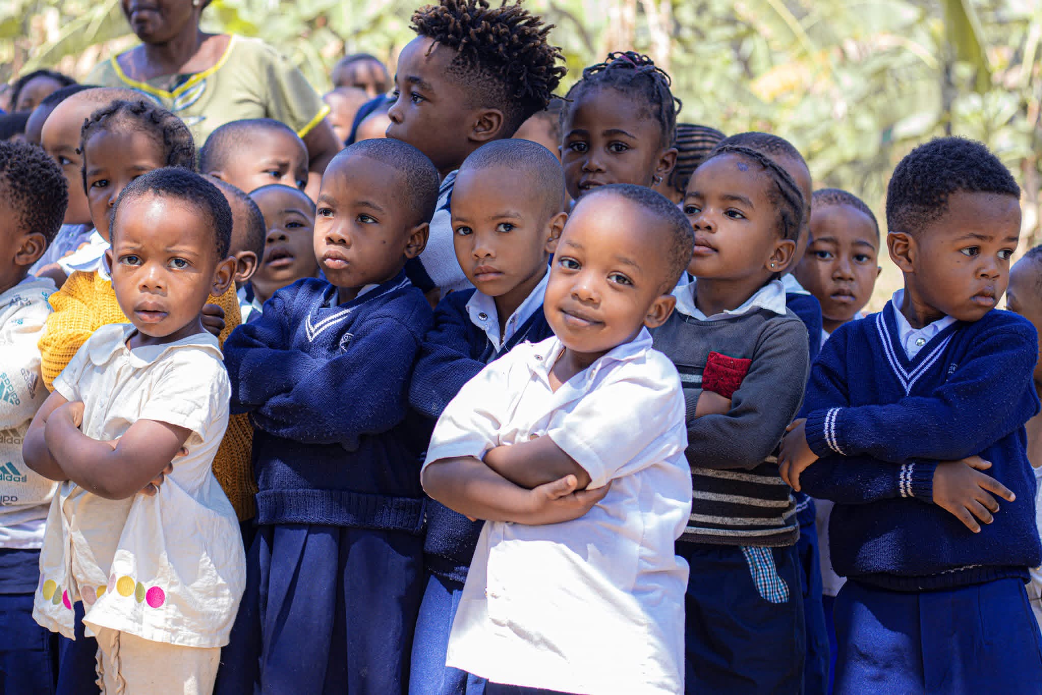 Children learning and growing together